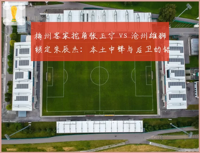 梅州客家挖角张玉宁 vs 沧州雄狮锁定朱辰杰：本土中锋与后卫的错位交易